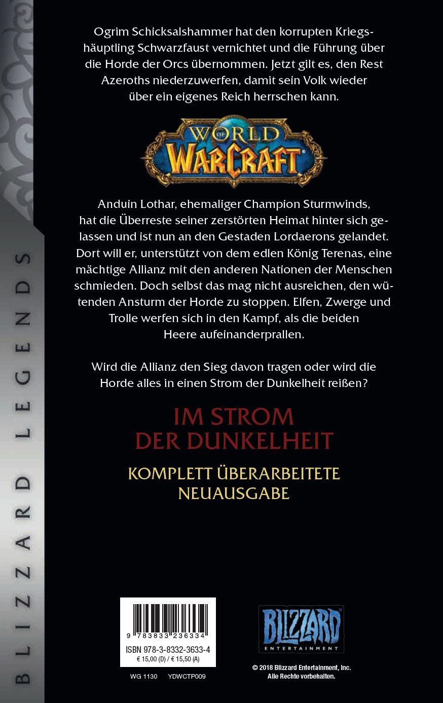 Rückseitencover World of Warcraft: Im Strom der Dunkelheit