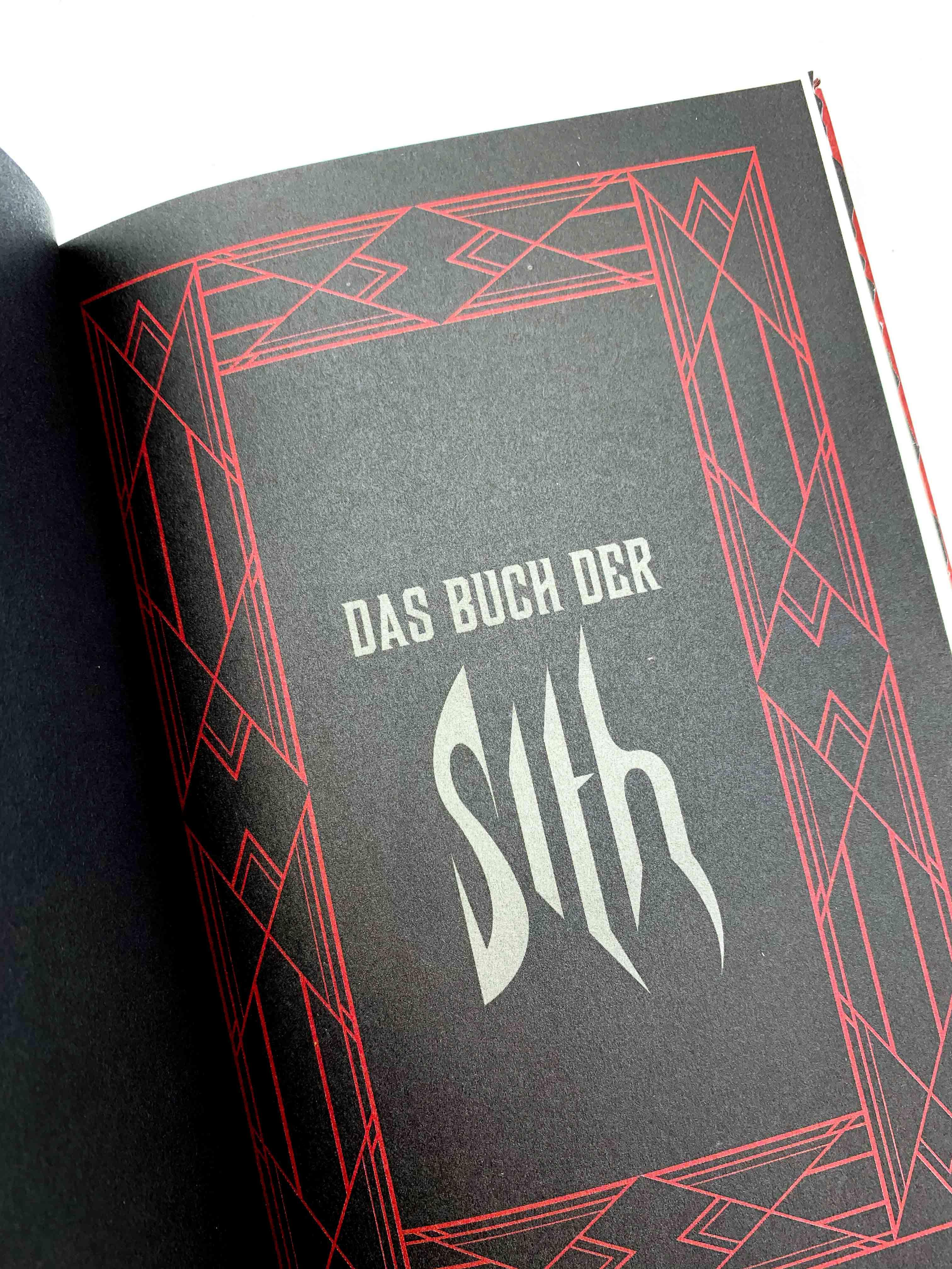 Beispielinhalt (Bild) Star Wars: Das Buch der Sith