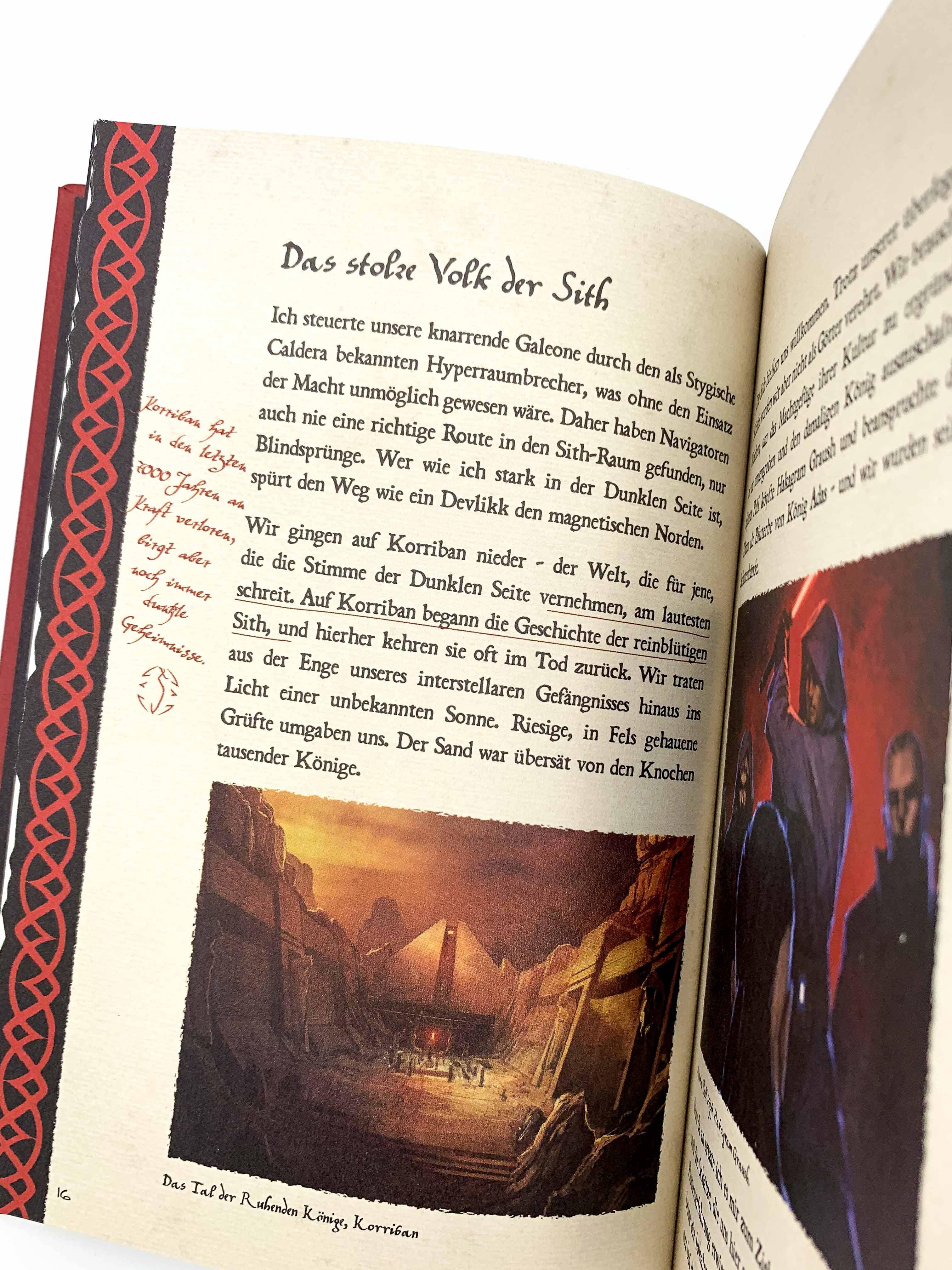 Beispielinhalt (Bild) Star Wars: Das Buch der Sith