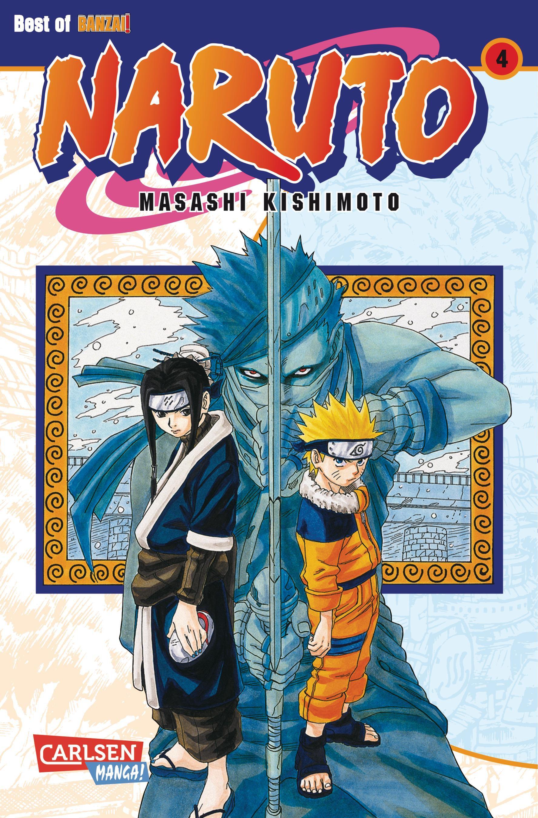 Vorderes Coverbild Naruto 04