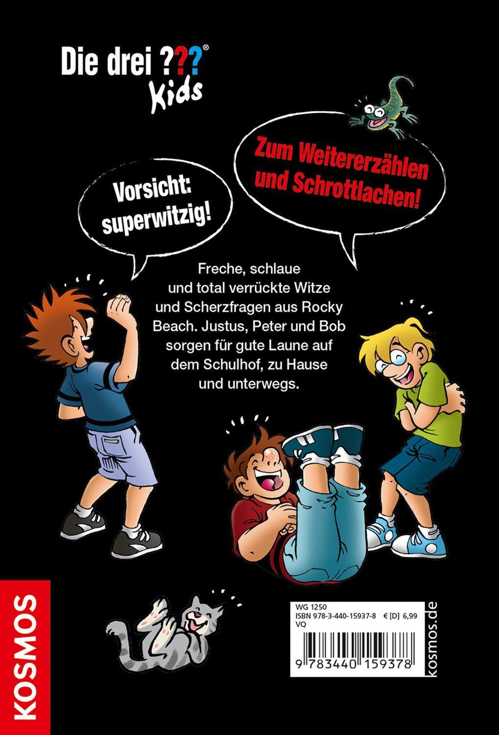 Beispielinhalt (Bild) Die drei ??? Kids Das Witzebuch