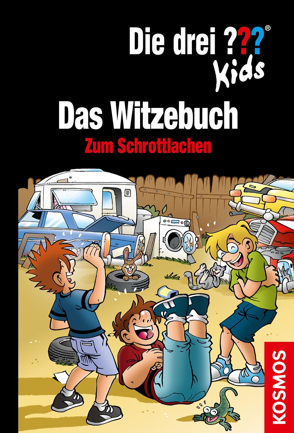 Vorderes Coverbild Die drei ??? Kids Das Witzebuch