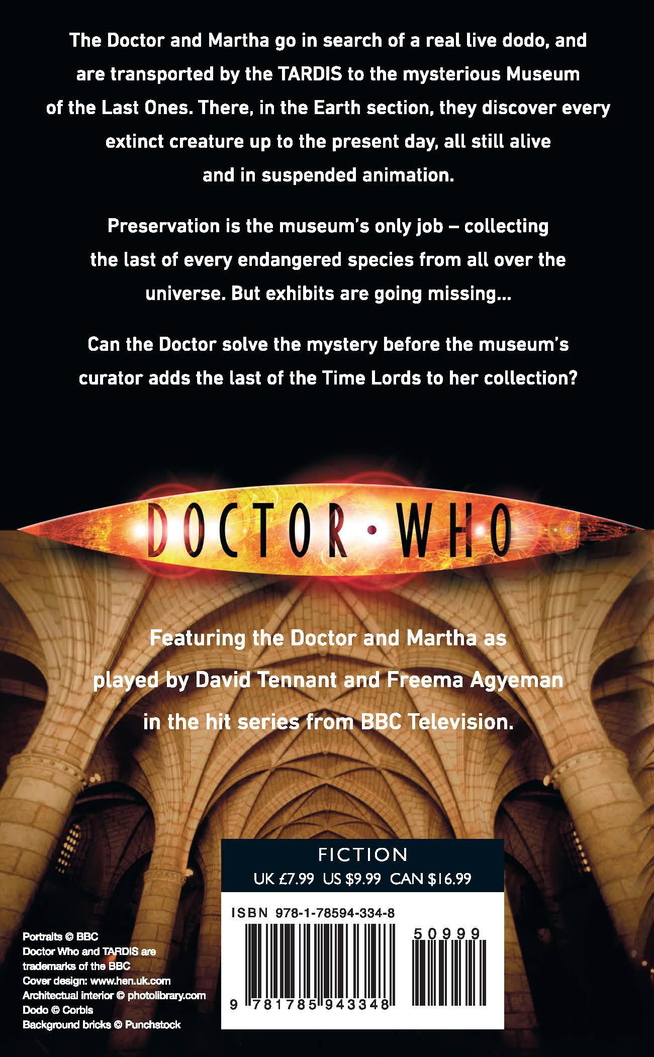 Rückseitencover Doctor Who
