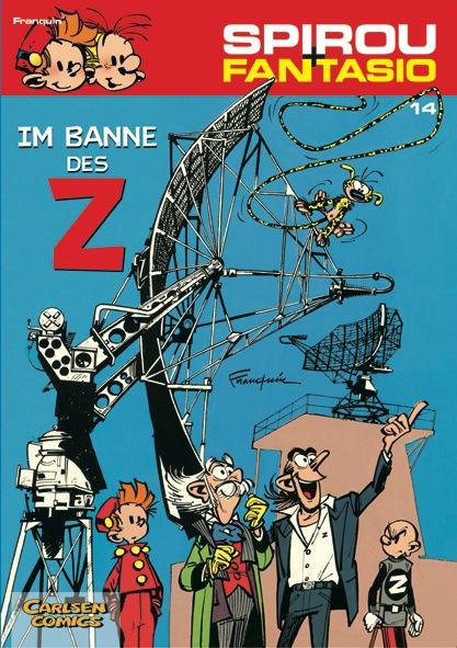 Vorderes Coverbild Spirou und Fantasio 14. Im Banne des Z