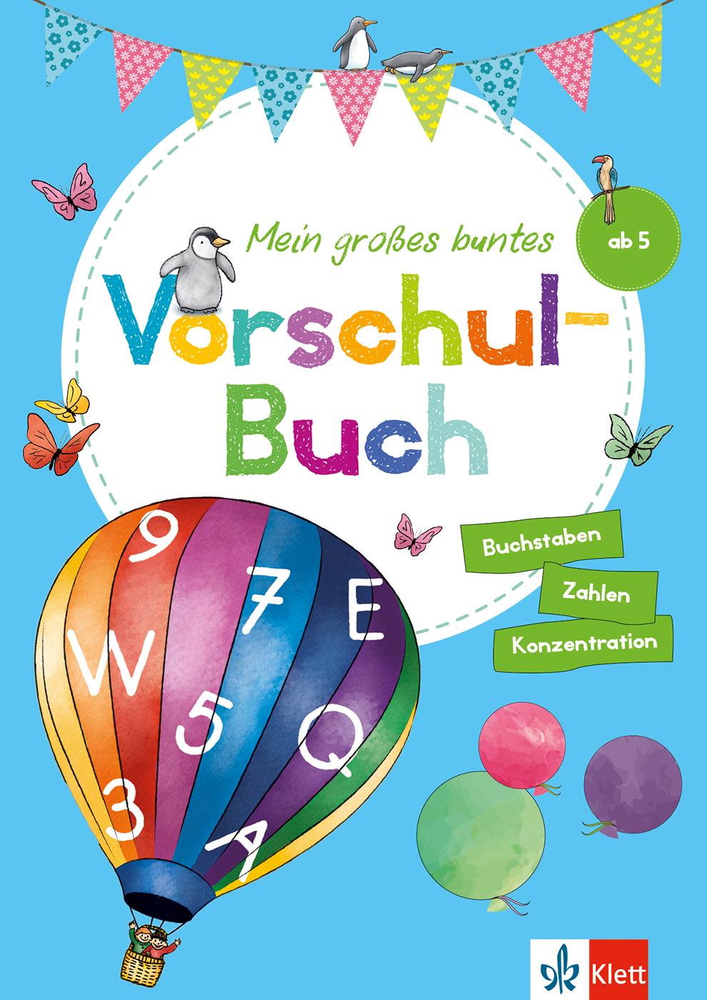 Vorderes Coverbild Klett Mein großes buntes Vorschul-Buch