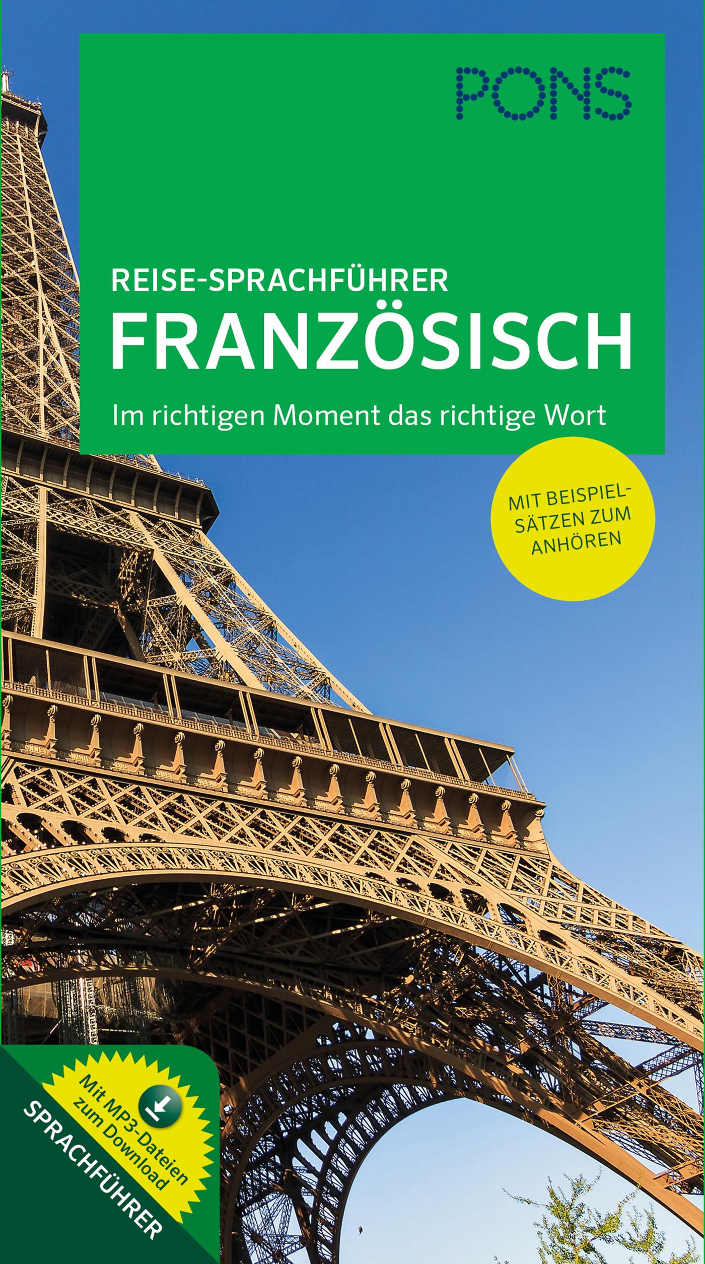 Vorderes Coverbild PONS Reise-Sprachführer Französisch