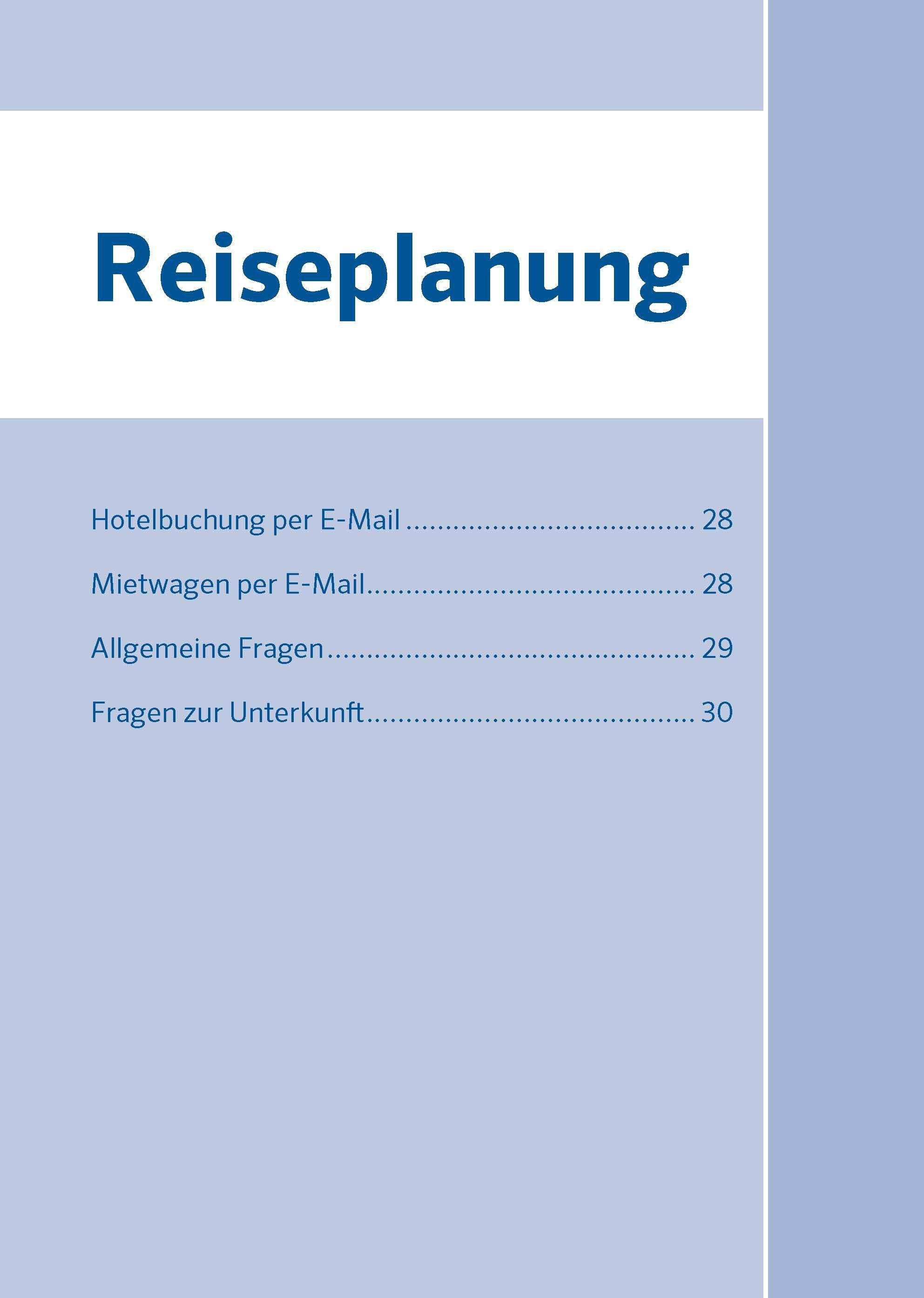 Beispielinhalt (Bild) PONS Pocket-Sprachführer Englisch