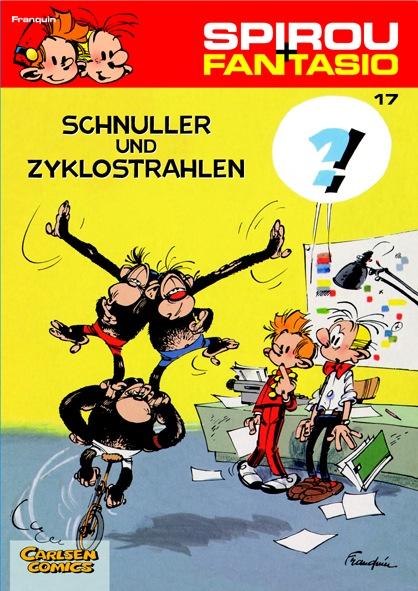 Vorderes Coverbild Spirou & Fantasio 17: Schnuller & Zyklostrahlen