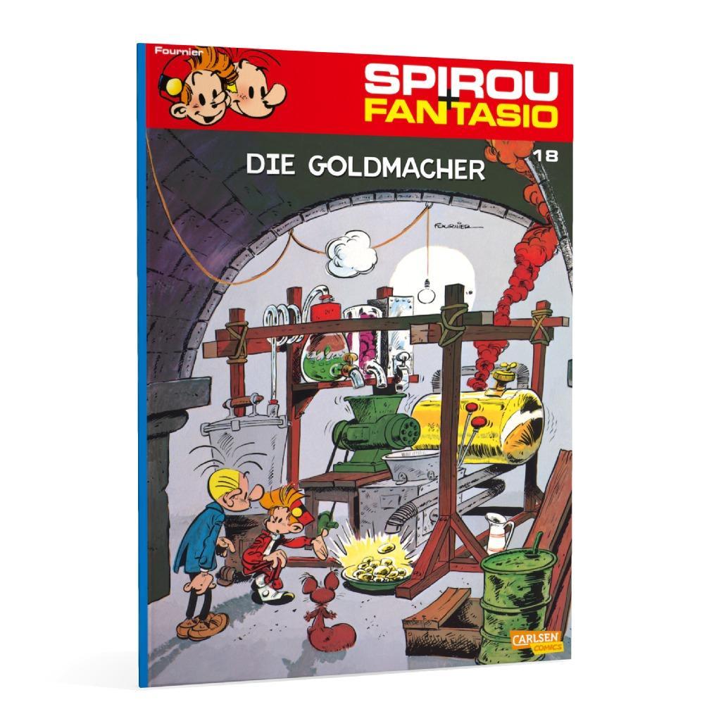 Beispielinhalt (Bild) Spirou und Fantasio 18. Die Goldmacher