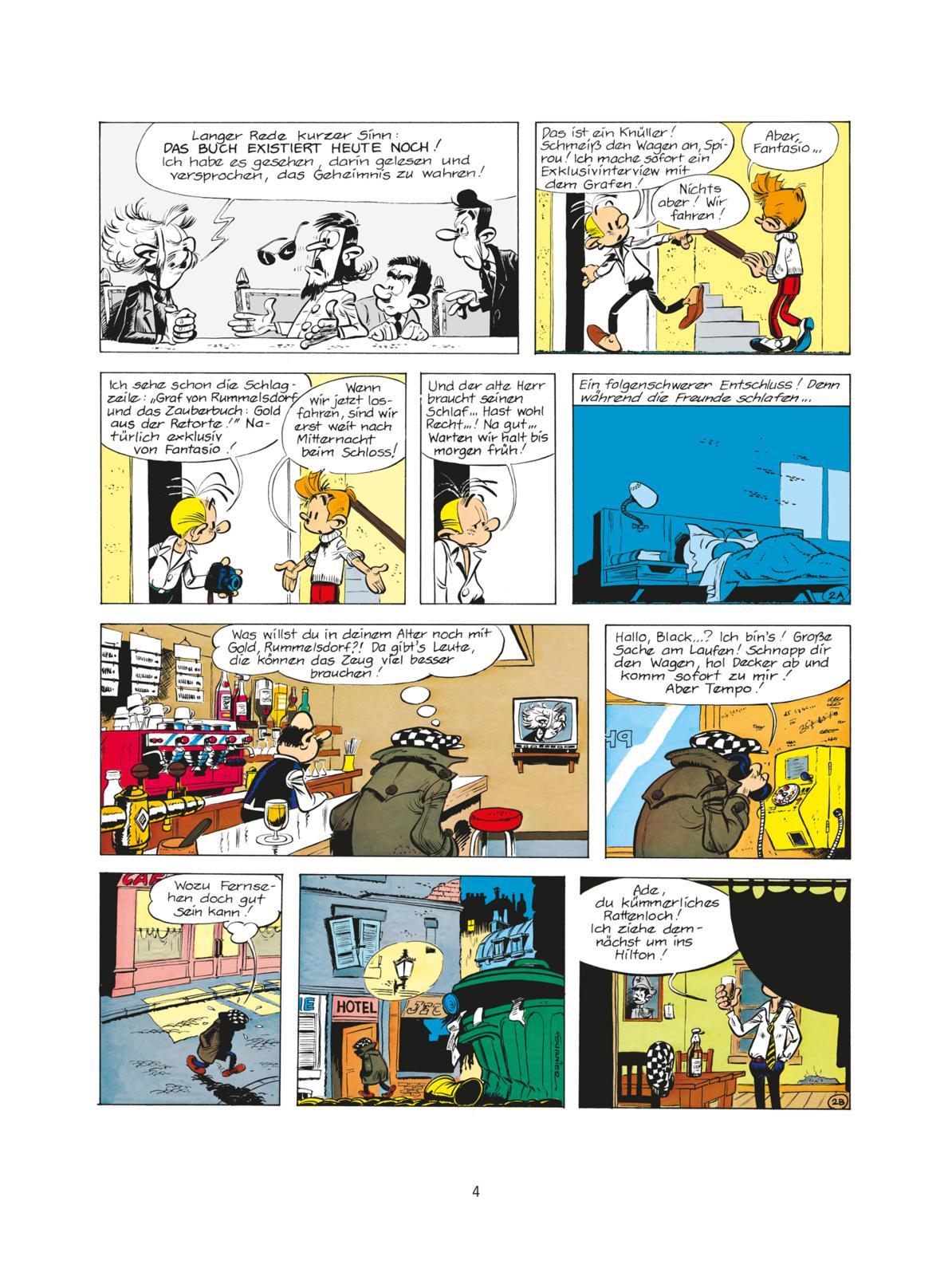 Beispielinhalt (Bild) Spirou und Fantasio 18. Die Goldmacher
