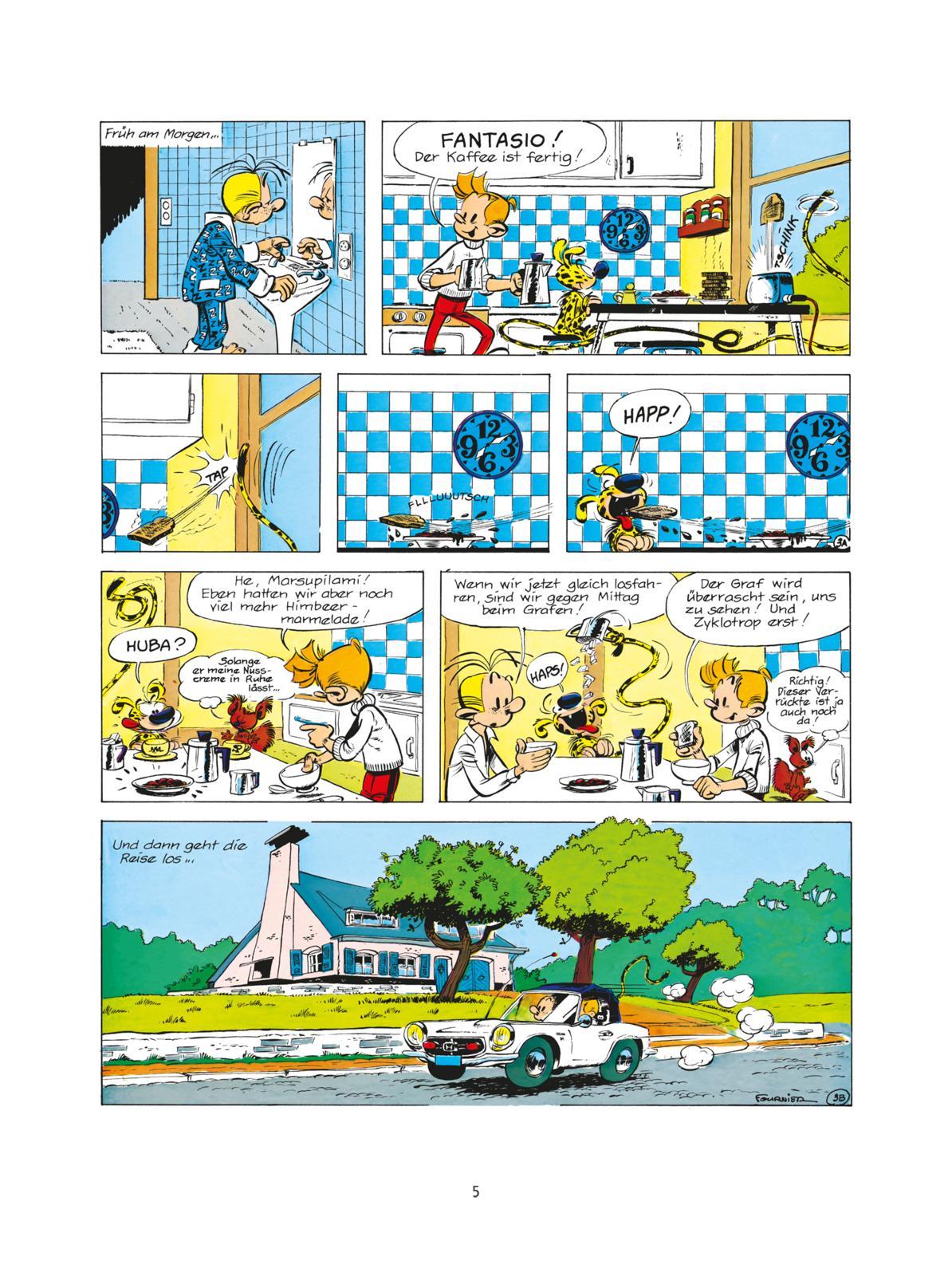 Beispielinhalt (Bild) Spirou und Fantasio 18. Die Goldmacher