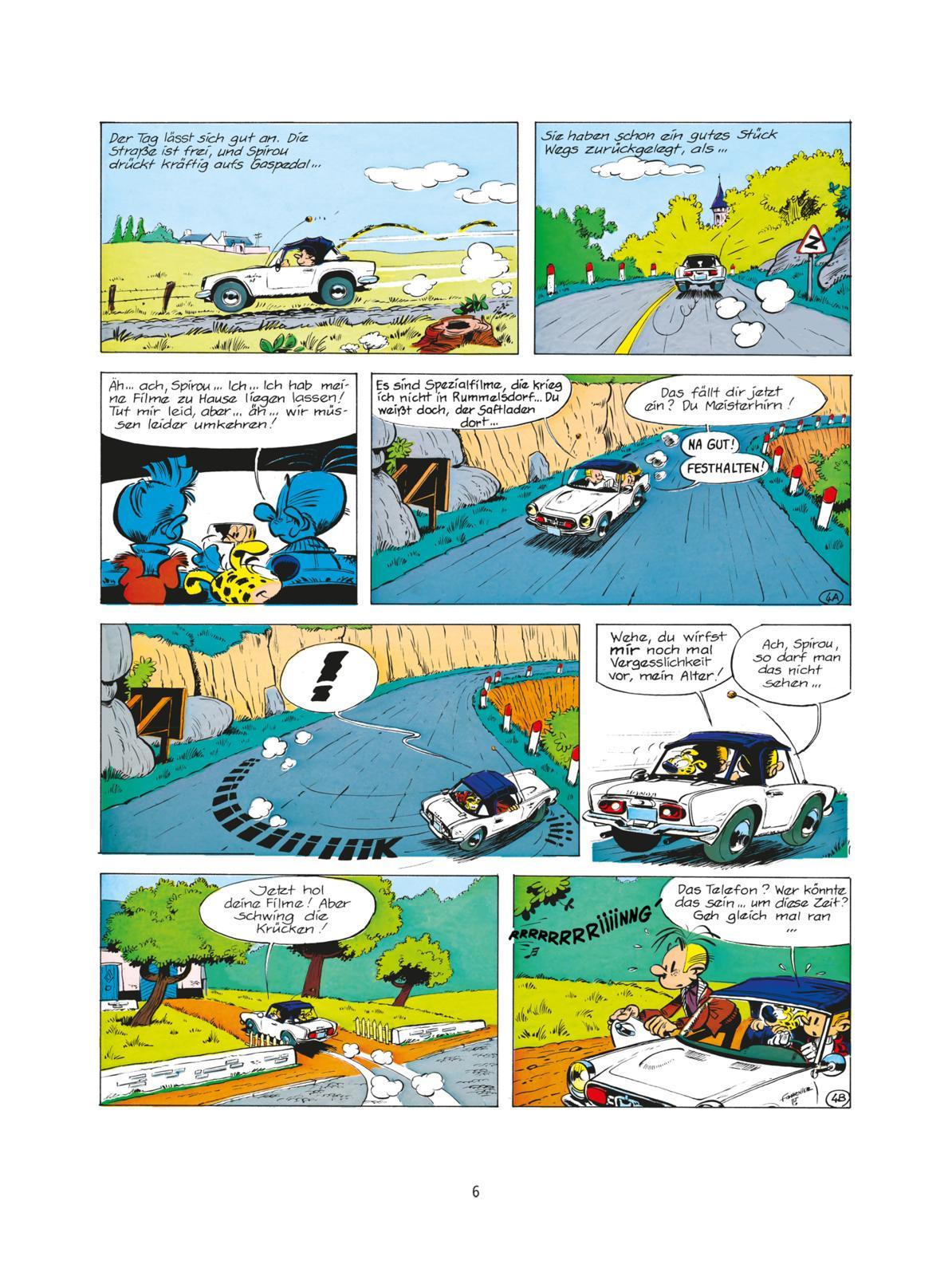 Beispielinhalt (Bild) Spirou und Fantasio 18. Die Goldmacher