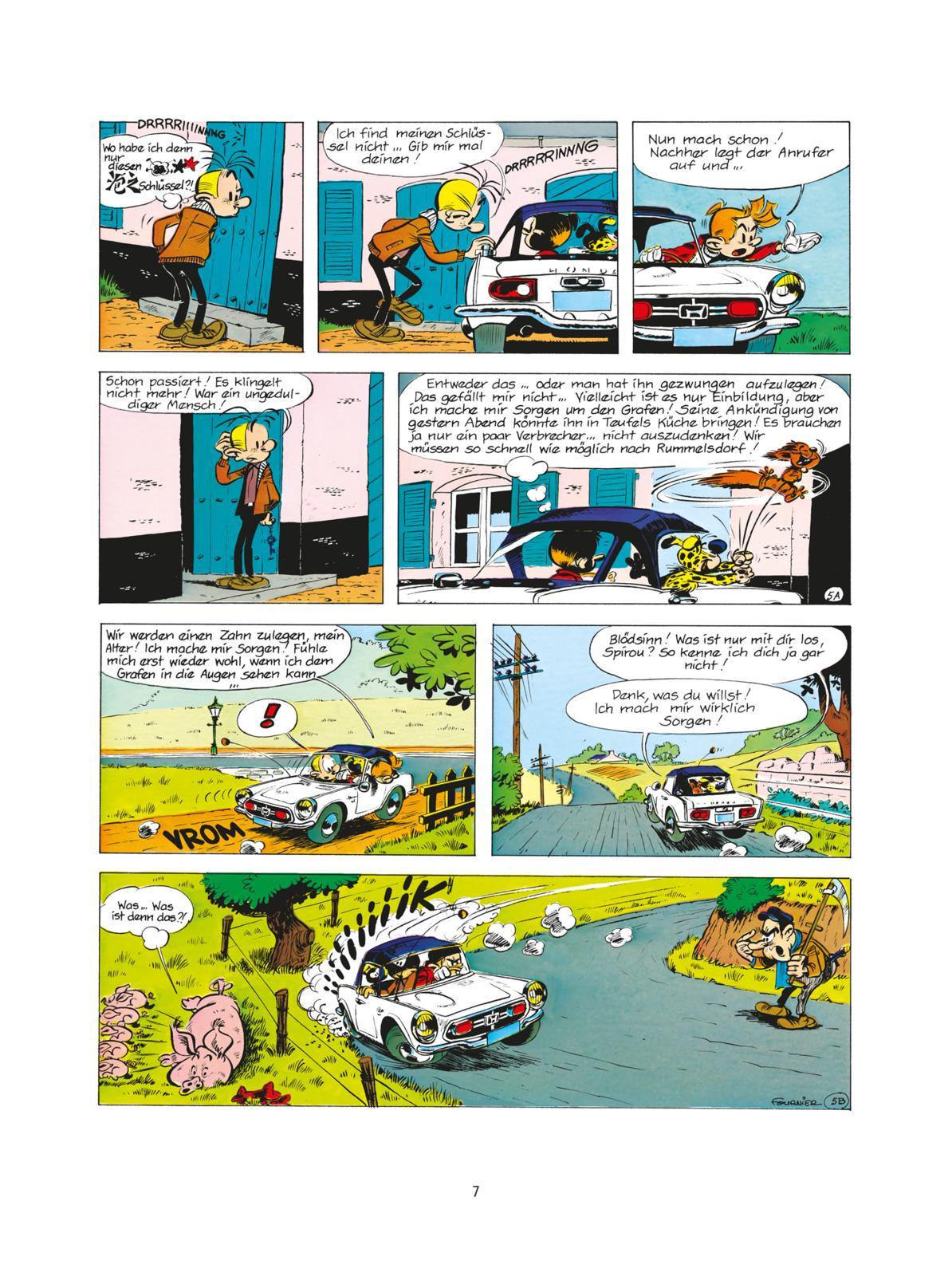 Beispielinhalt (Bild) Spirou und Fantasio 18. Die Goldmacher