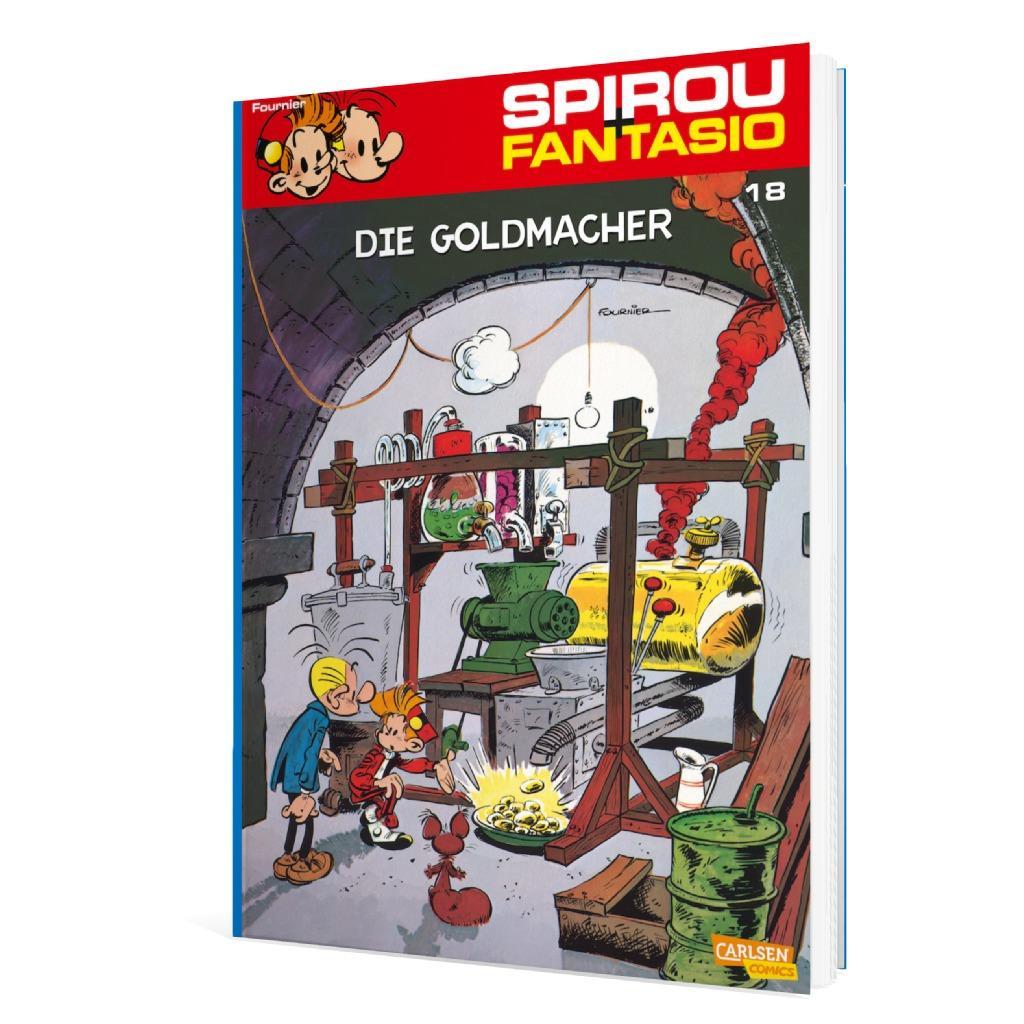Beispielinhalt (Bild) Spirou und Fantasio 18. Die Goldmacher