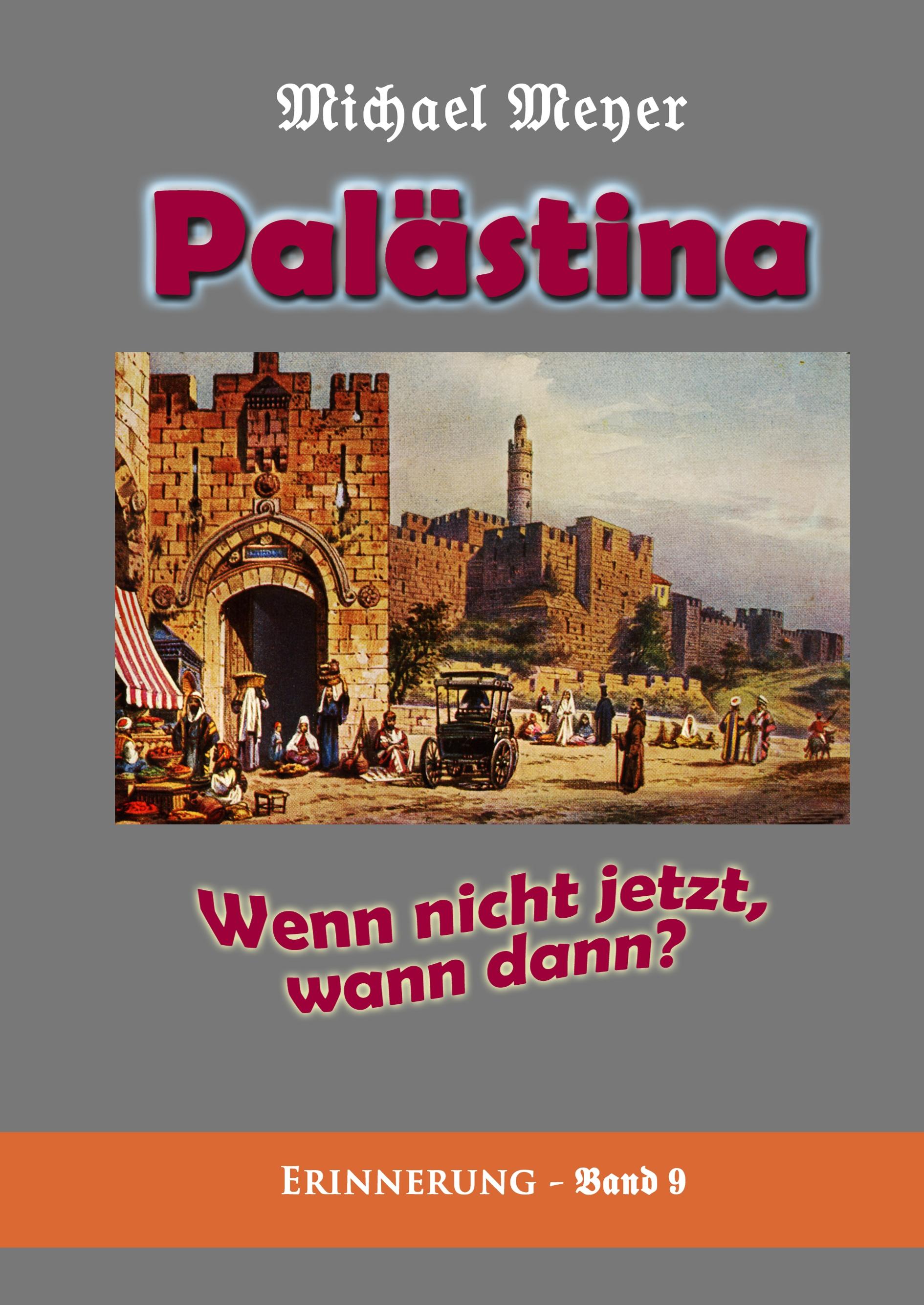 Vorderes Coverbild Palästina - Wenn nicht jetzt, wann dann?