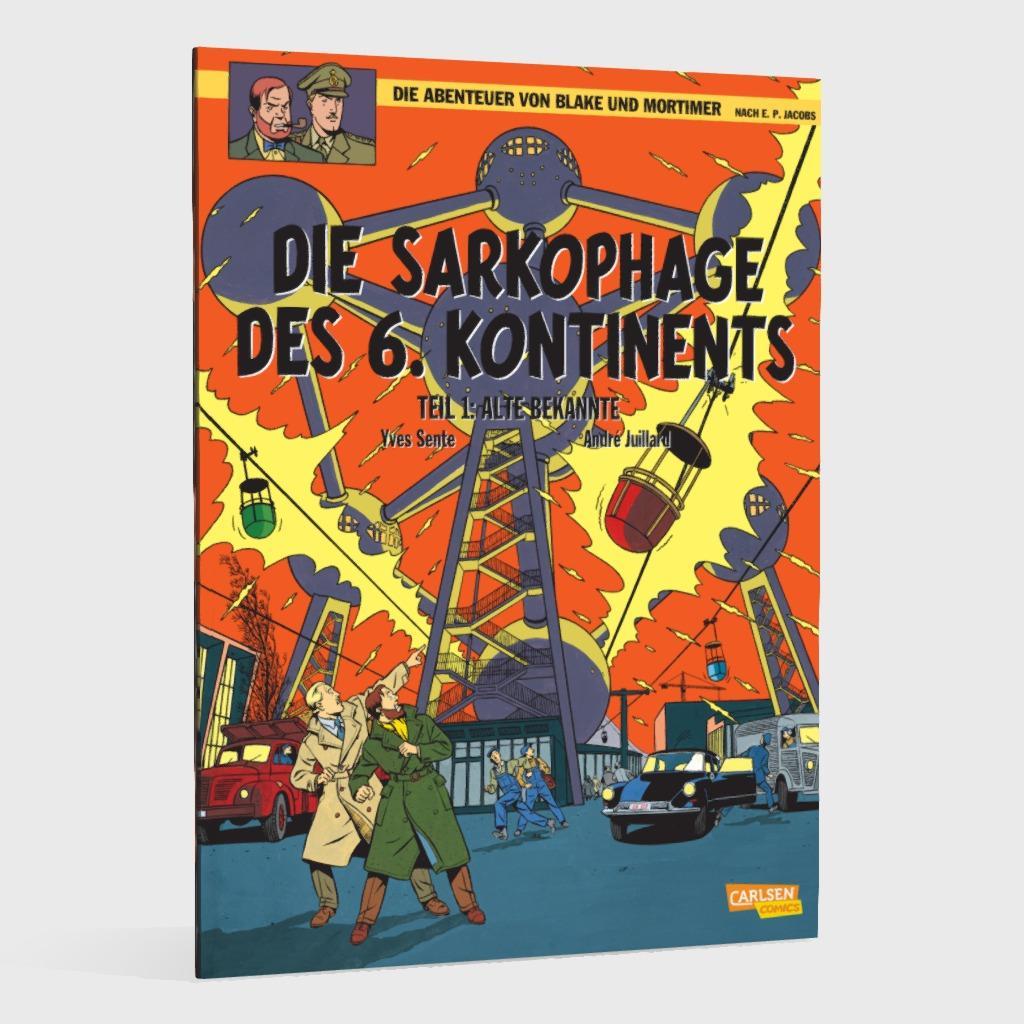 Beispielinhalt (Bild) Blake und Mortimer 13: Die Sarkophage des 6. Kontinents, Teil I: Alte Bekannte