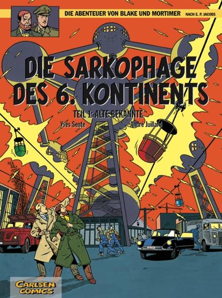 Vorderes Coverbild Blake und Mortimer 13: Die Sarkophage des 6. Kontinents, Teil I: Alte Bekannte