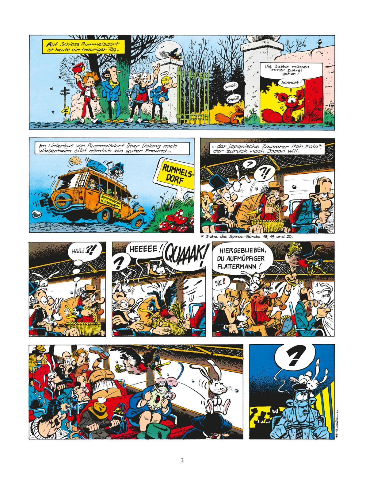 Beispielinhalt (Bild) Spirou und Fantasio 21. Tora Torapa