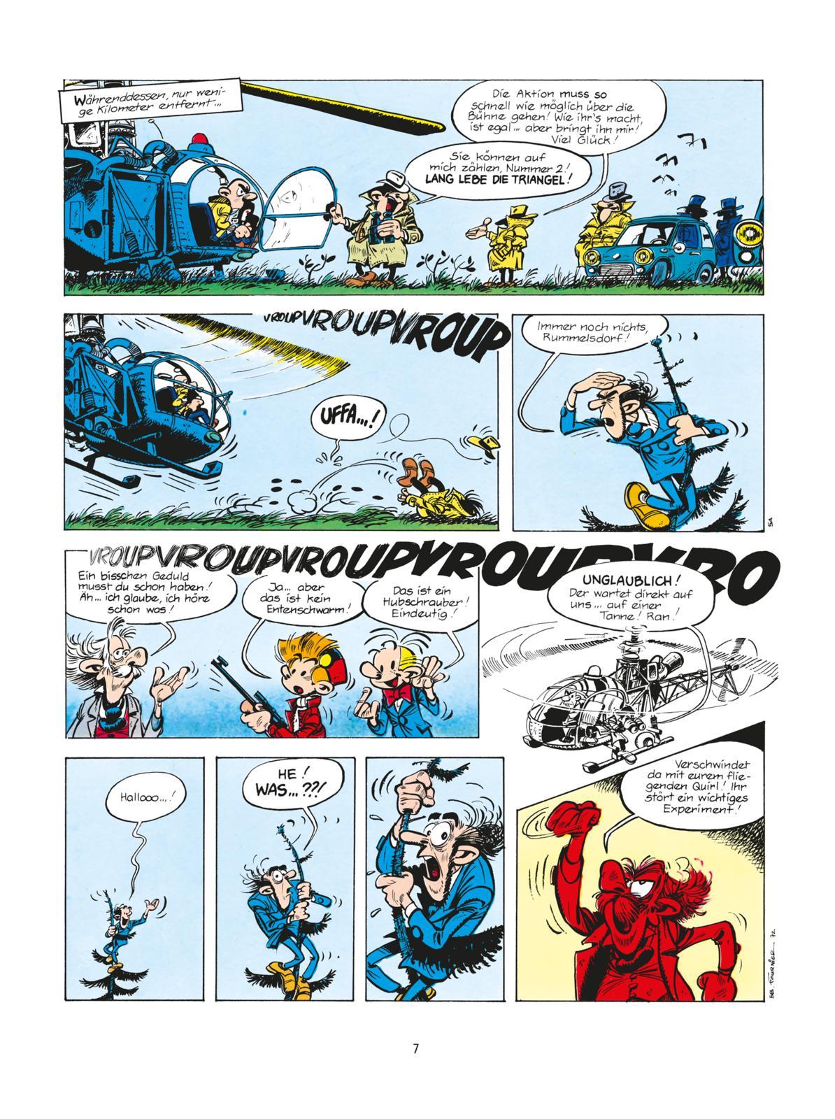 Beispielinhalt (Bild) Spirou und Fantasio 21. Tora Torapa