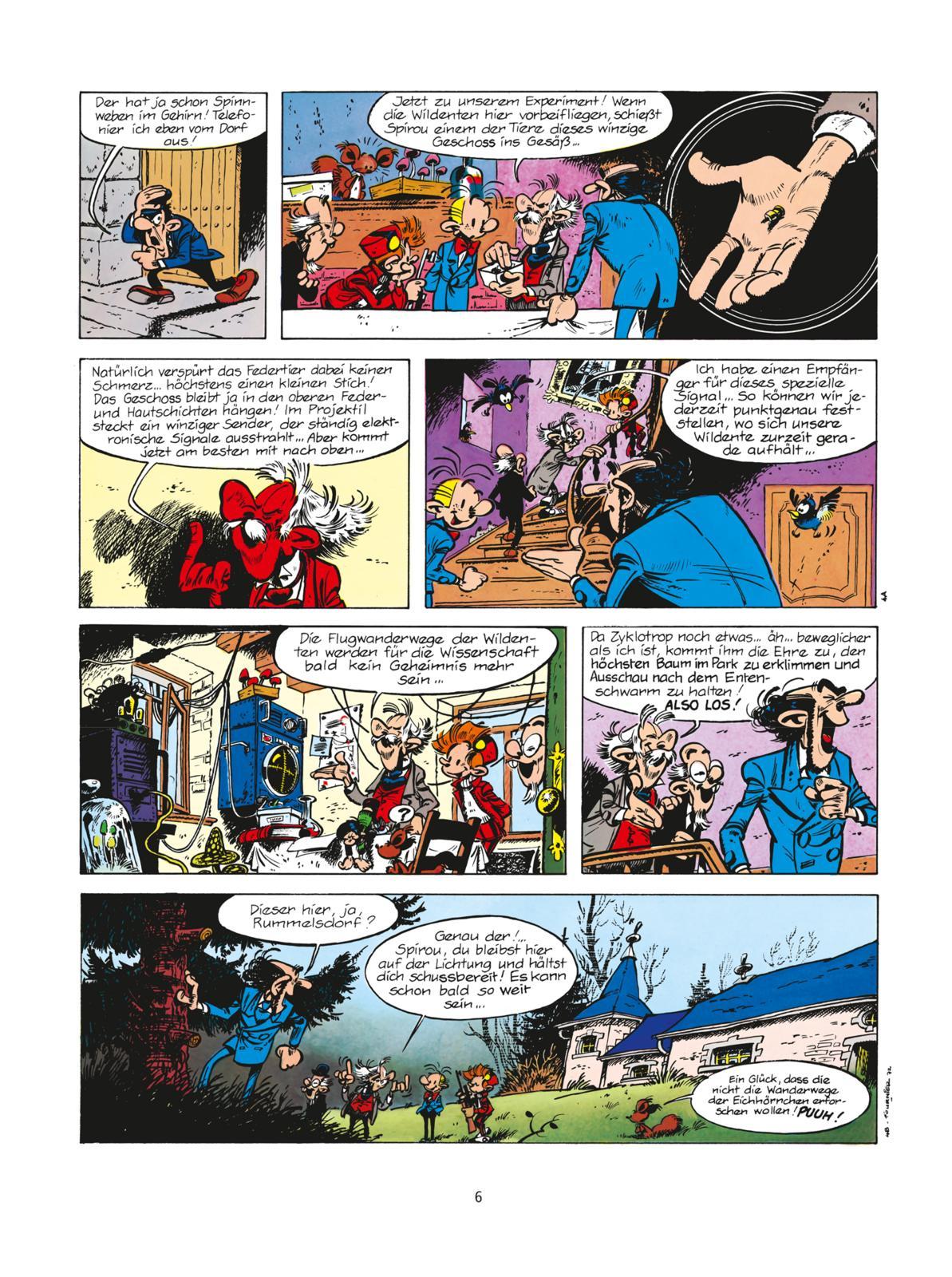Beispielinhalt (Bild) Spirou und Fantasio 21. Tora Torapa