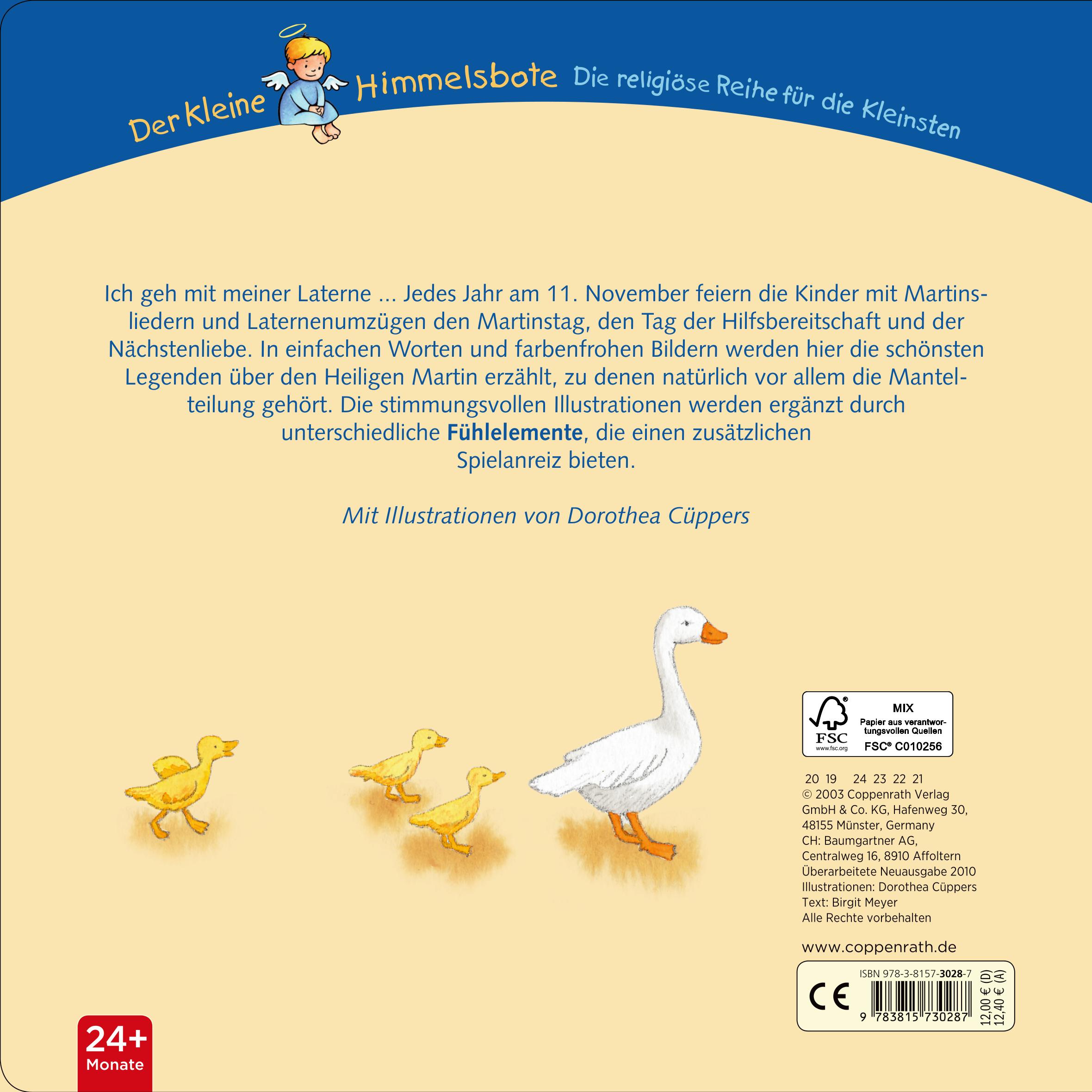 Rückseitencover Mein Buch von Sankt Martin