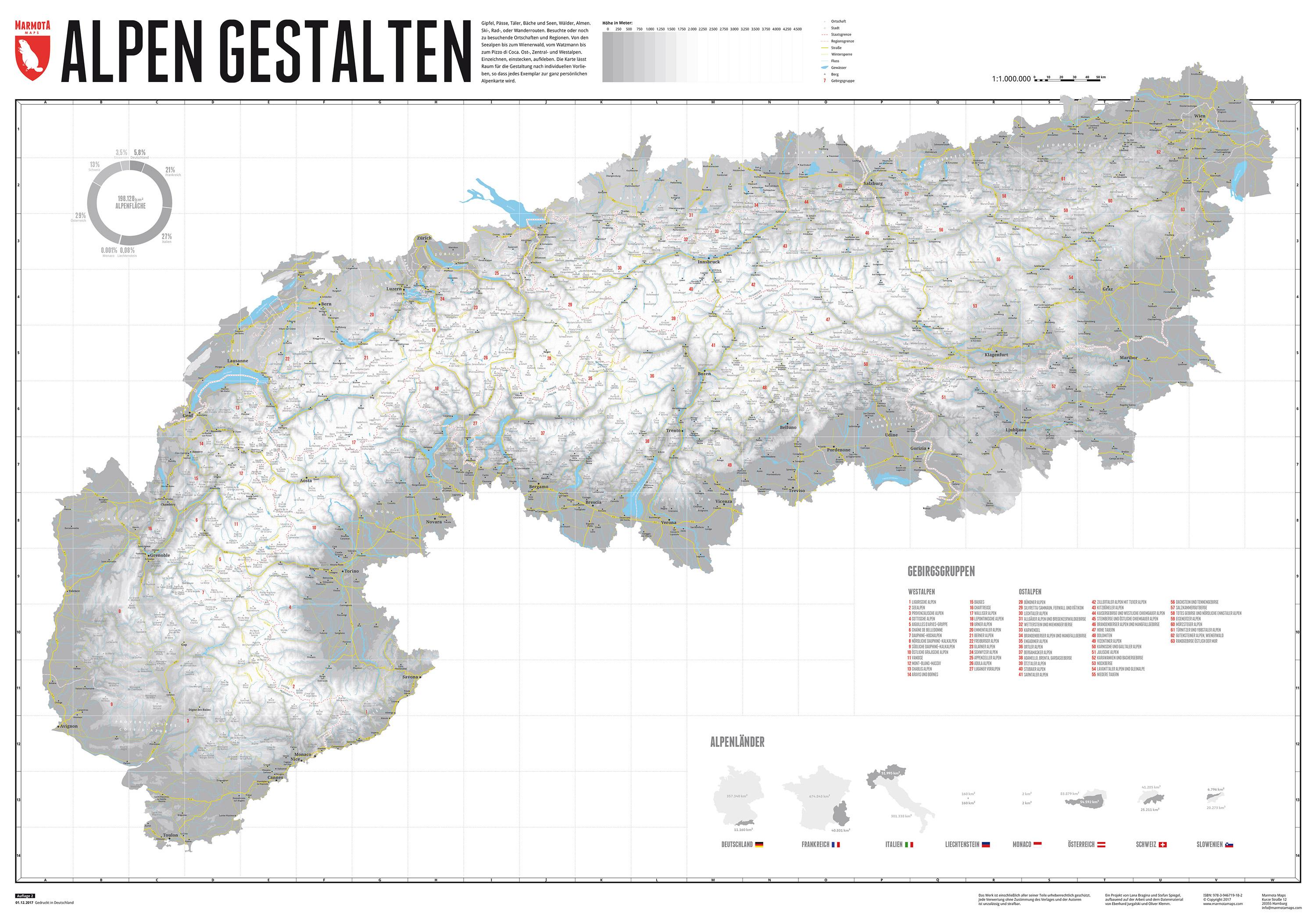 Vorderes Coverbild Alpen Gestalten - Edition 2