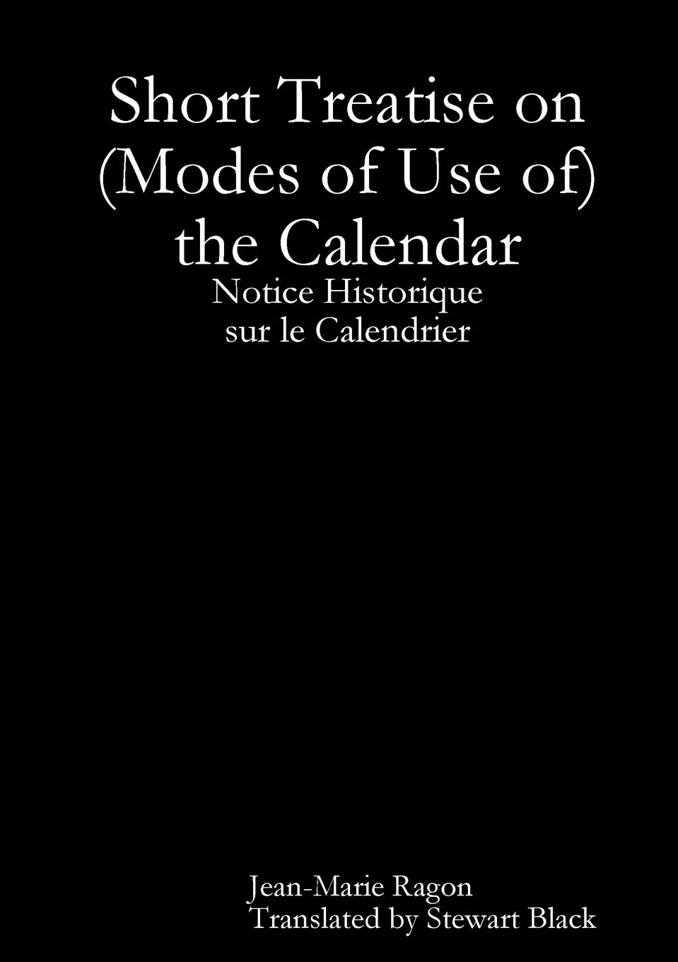Vorderes Coverbild Short Treatise on (Modes of Use of) the Calendar