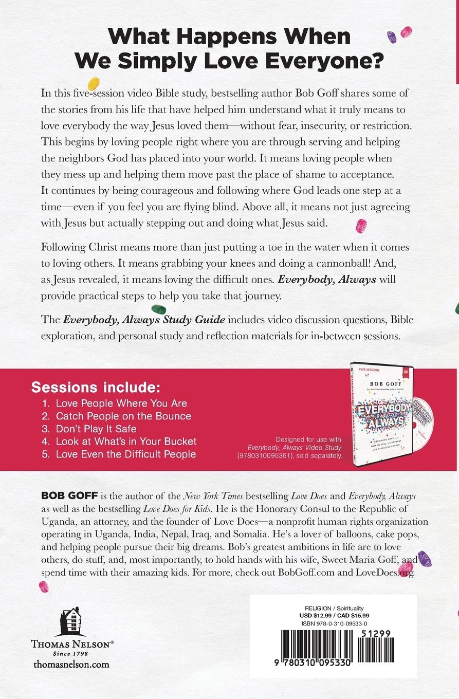 Rückseitencover Everybody, Always Study Guide