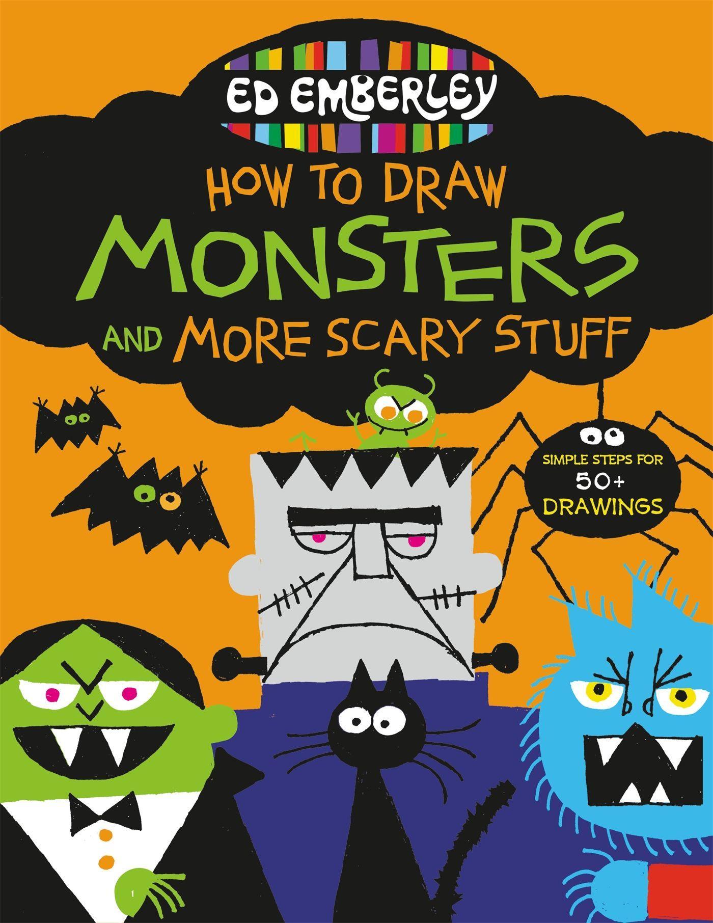 Vorderes Coverbild Ed Emberley's How to Draw Monsters and More Scary Stuff
