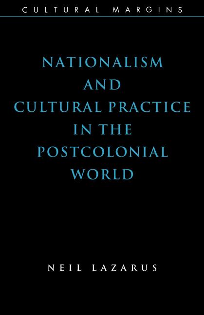 Vorderes Coverbild Nationalism and Cultural Practice in the Postcolonial World