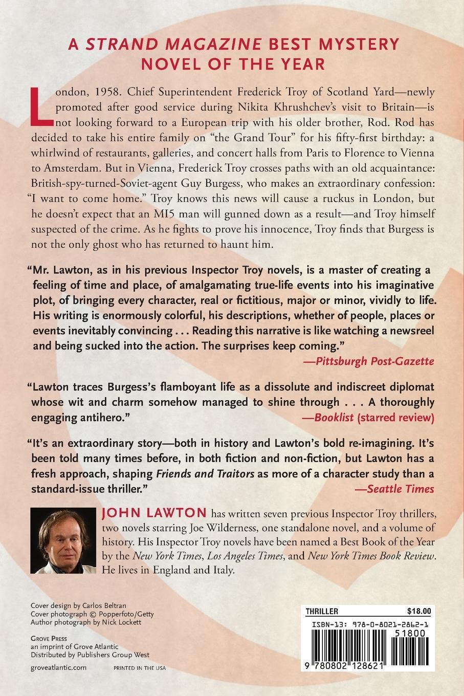 Rückseitencover Friends and Traitors