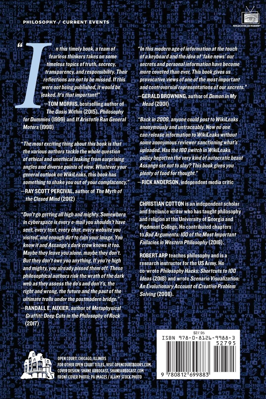 Rückseitencover Wikileaking