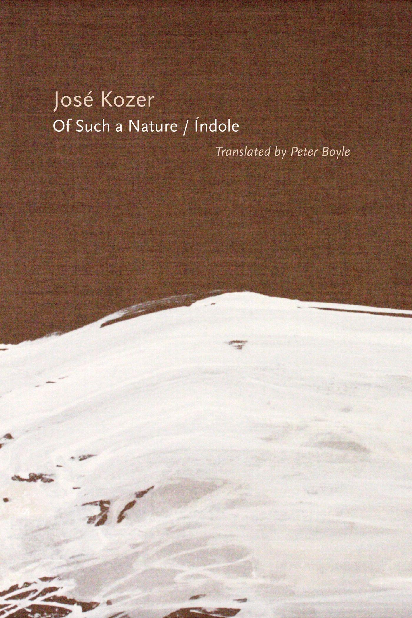 Vorderes Coverbild Of Such a Nature/Índole