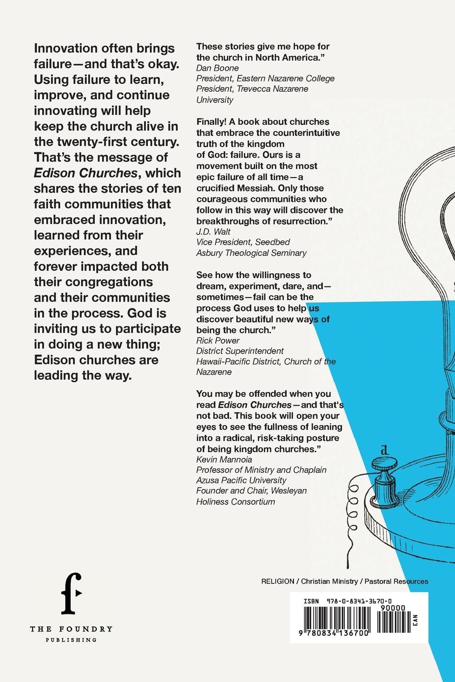 Rückseitencover Edison Churches