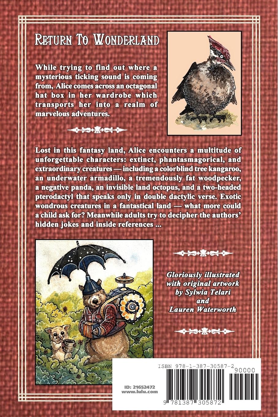 Rückseitencover Alice's Final Adventure ¿