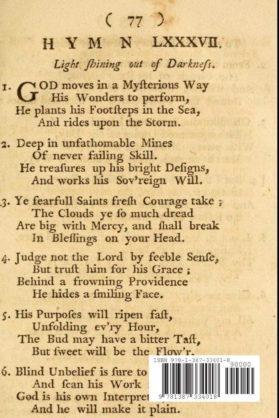 Rückseitencover Thoughts on the Abundant Life