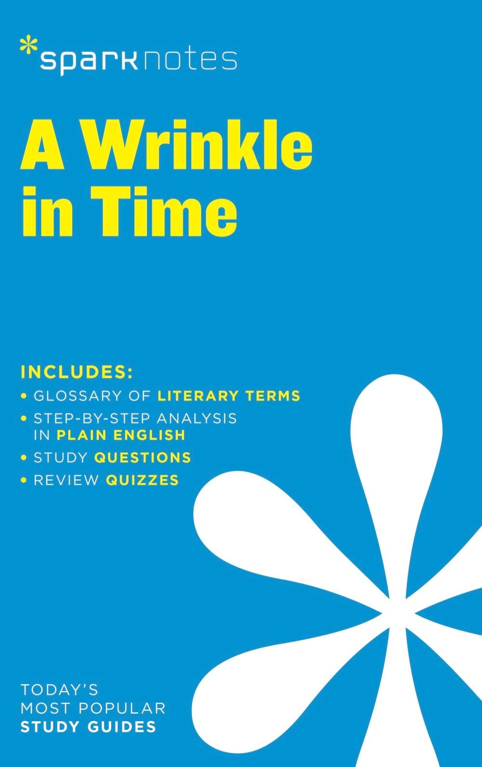 Vorderes Coverbild A Wrinkle in Time Sparknotes Literature Guide