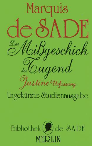 Vorderes Coverbild Das Mißgeschick der Tugend
