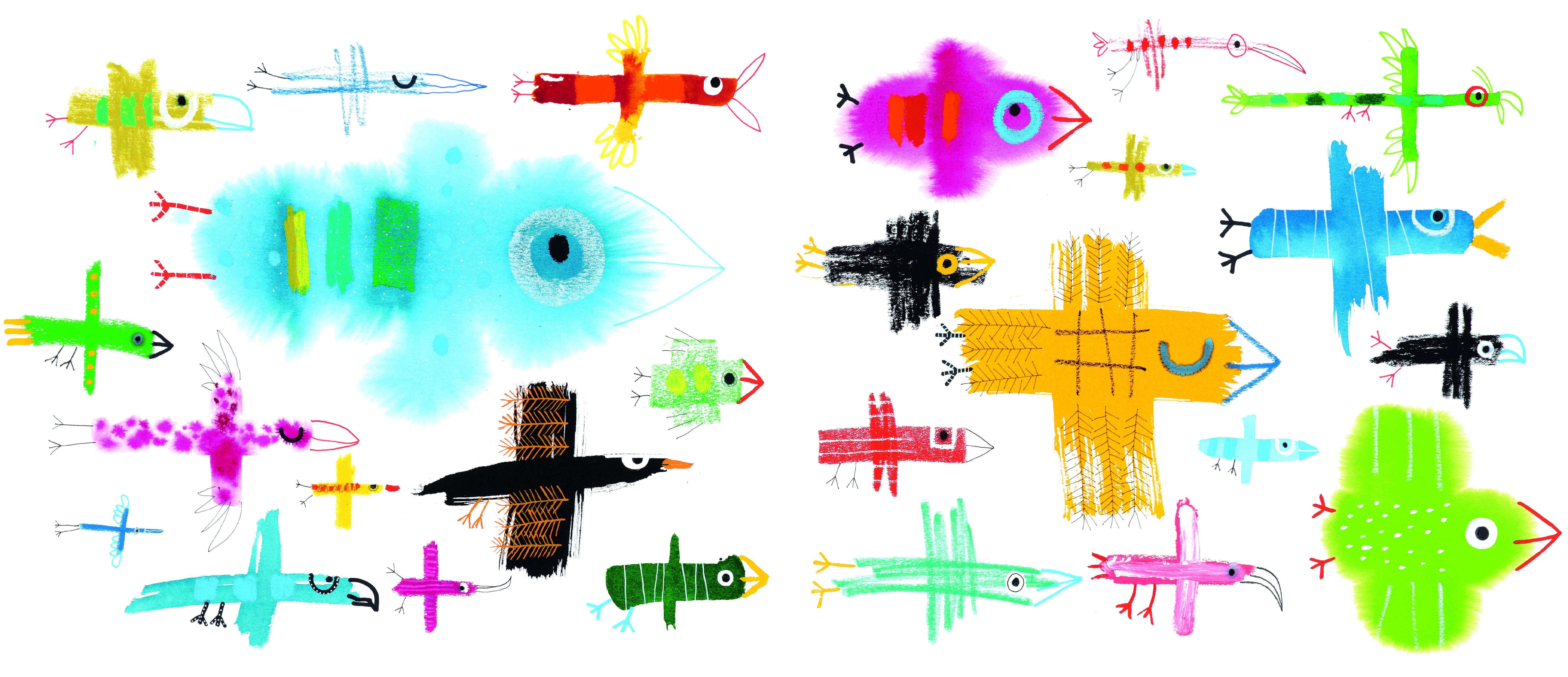 Beispielinhalt (Bild) Guck-Guck! viereckig