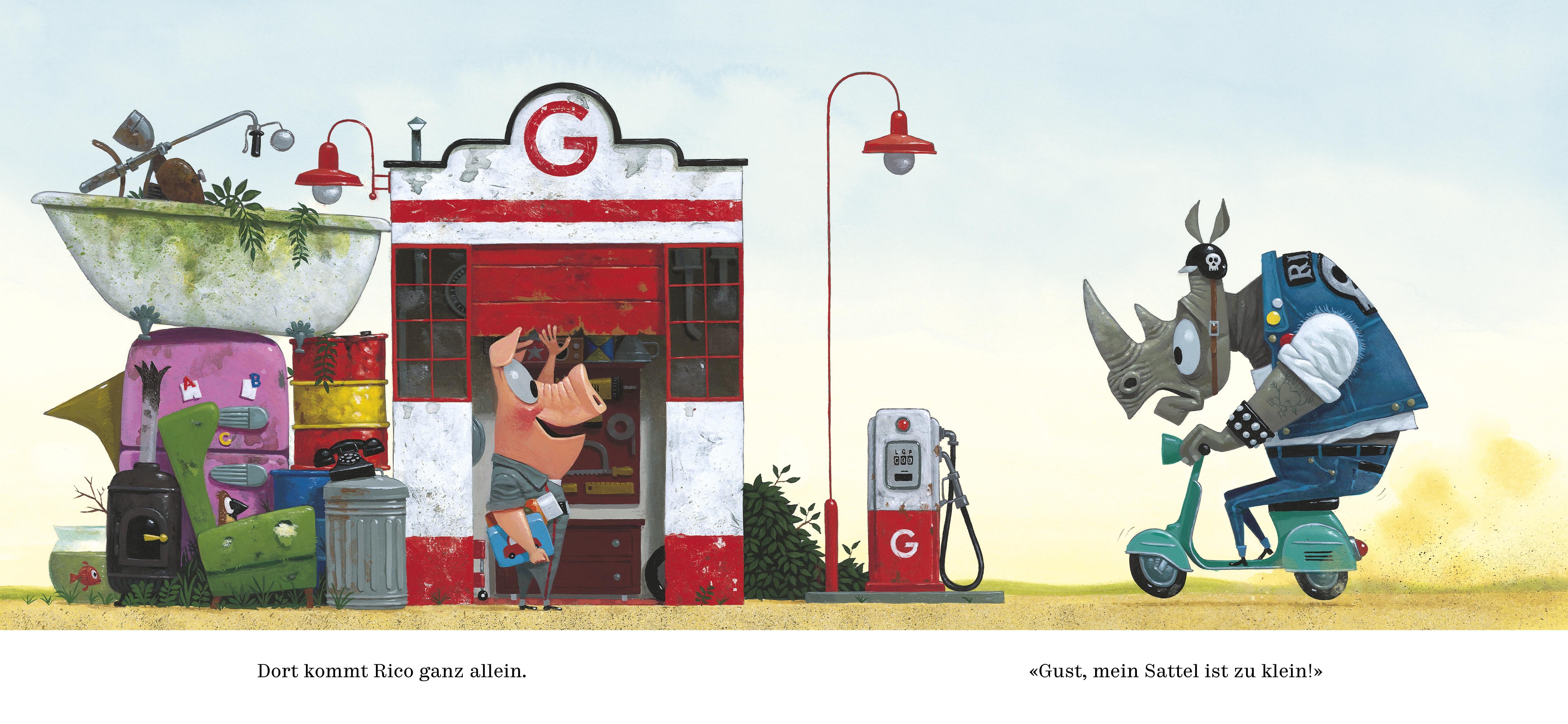 Beispielinhalt (Bild) Gust der Mechaniker