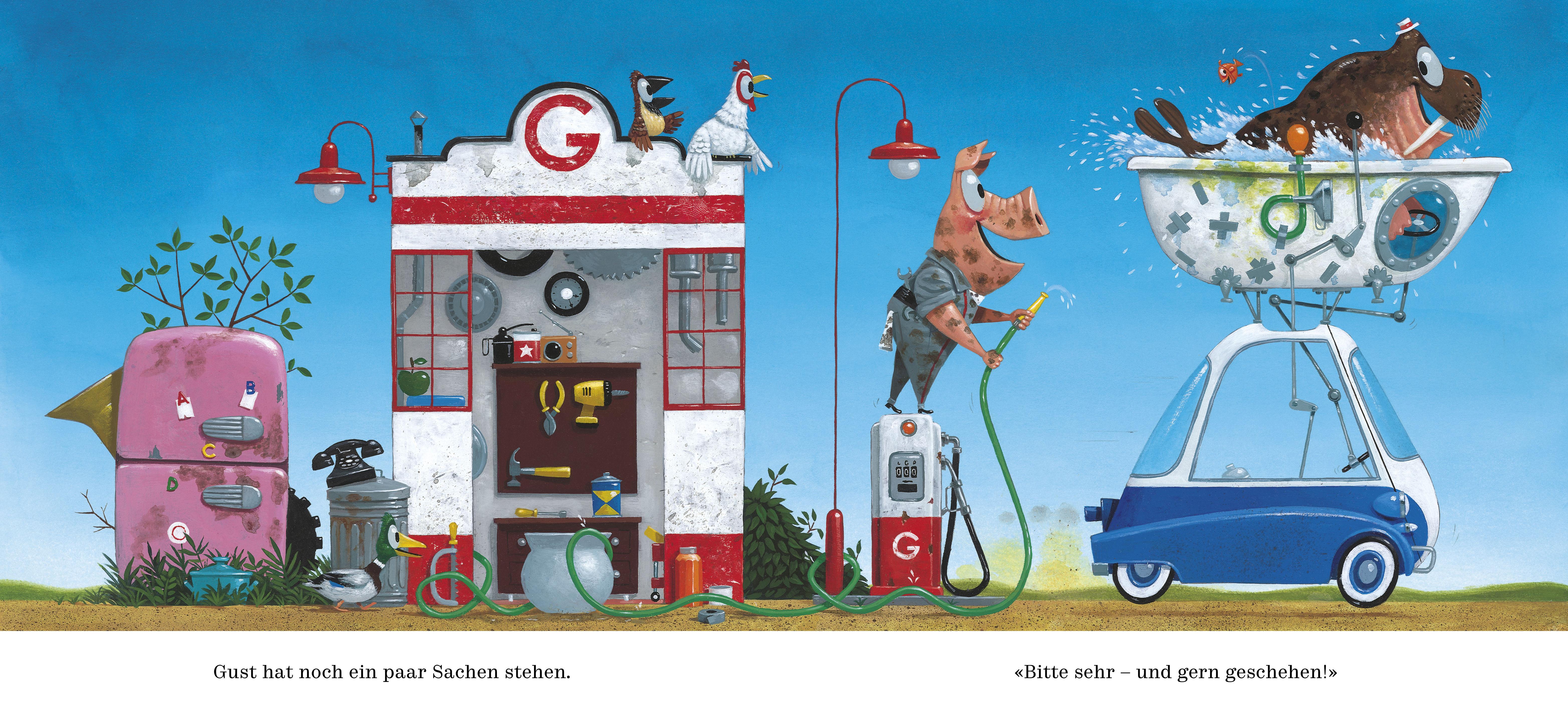Beispielinhalt (Bild) Gust der Mechaniker