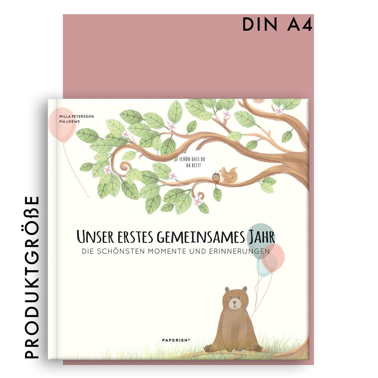 Beispielinhalt (Bild) Babyalbum - UNSER ERSTES GEMEINSAMES JAHR