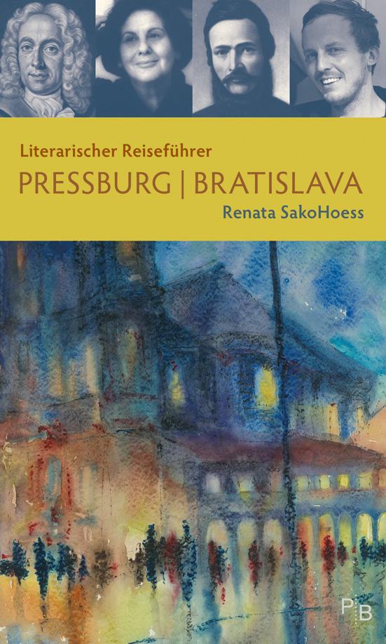 Vorderes Coverbild Literarischer Reiseführer Pressburg/Bratislava