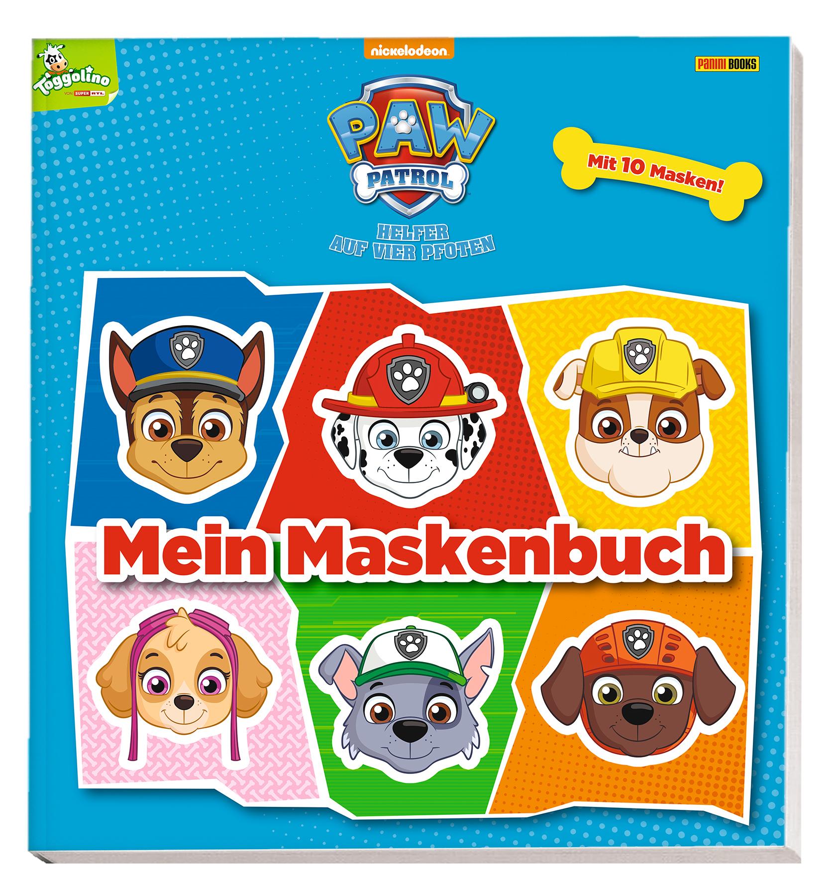Vorderes Coverbild PAW Patrol: Mein Maskenbuch