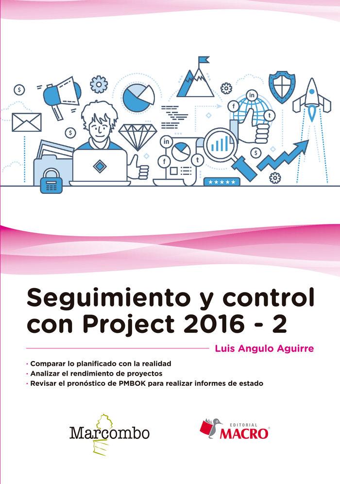 Vorderes Coverbild Seguimiento y control con Project 2016-2
