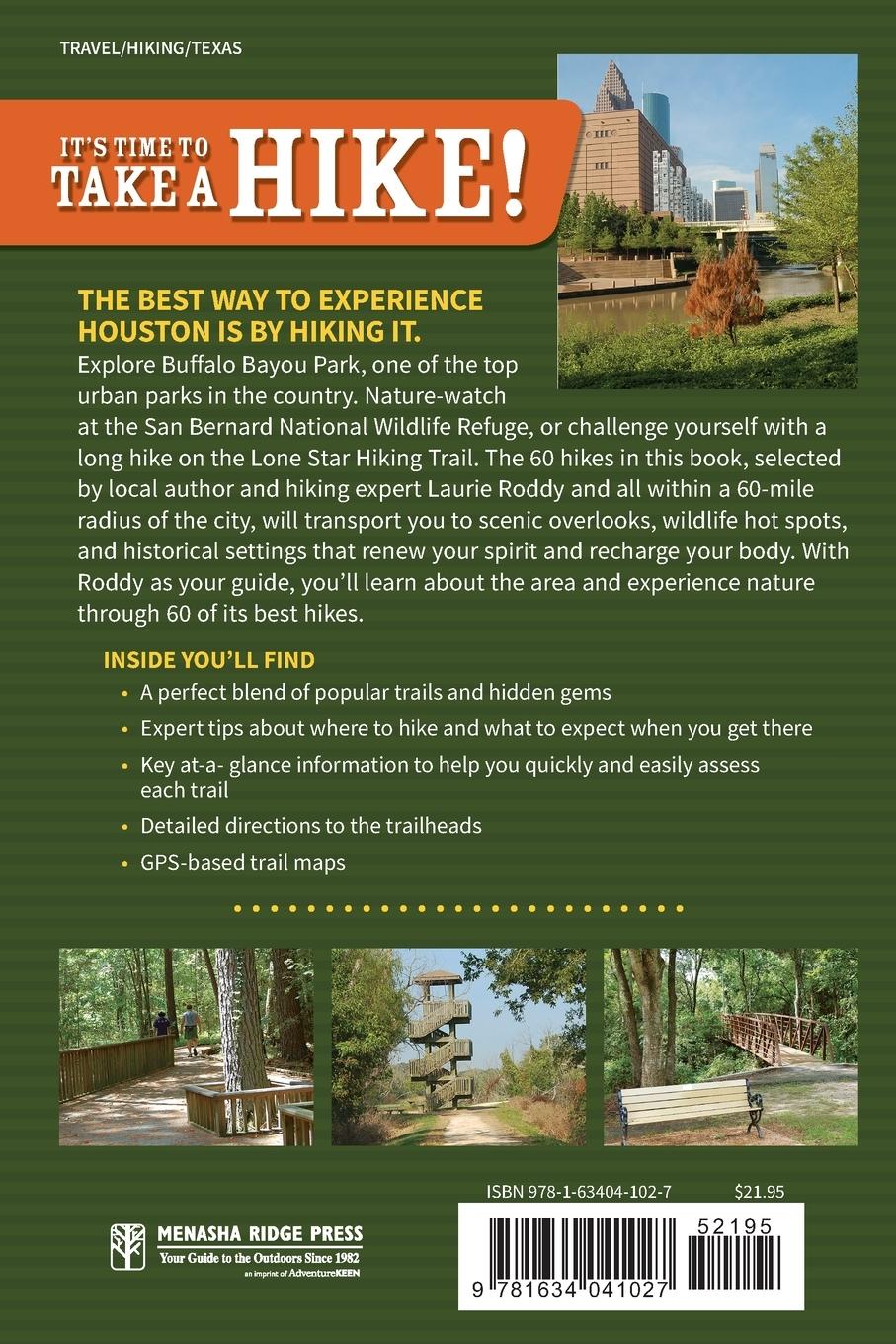 Rückseitencover 60 Hikes Within 60 Miles: Houston