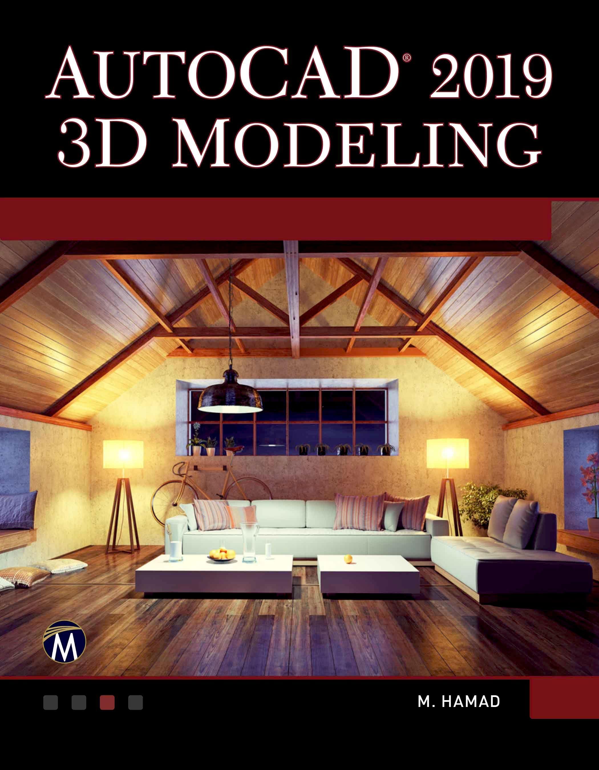 Vorderes Coverbild AutoCAD 2019 3D Modeling