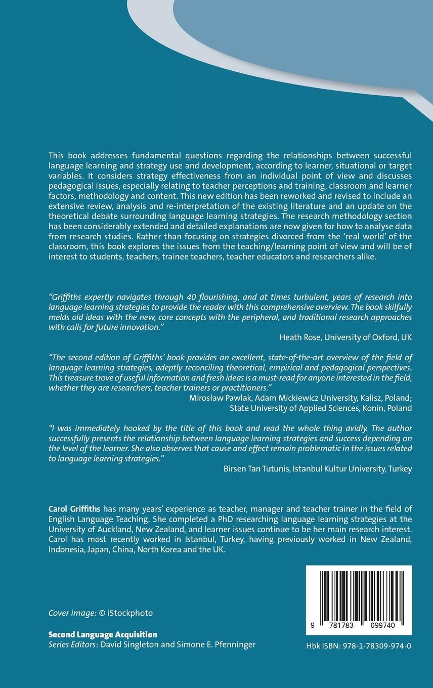 Rückseitencover The Strategy Factor in Successful Language Learning