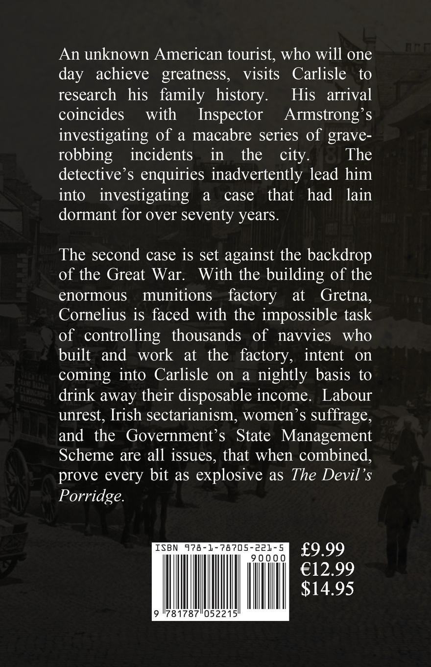 Rückseitencover The Casebook of Inspector Armstrong - Volume 3