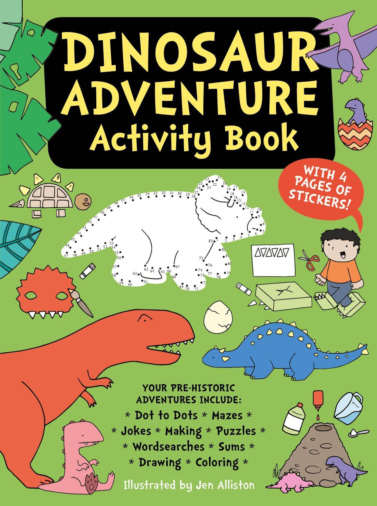 Vorderes Coverbild Dinosaur Adventure Activity Book